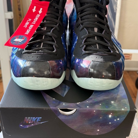 Nike Galaxy Print Foamposite Shoes main image 5